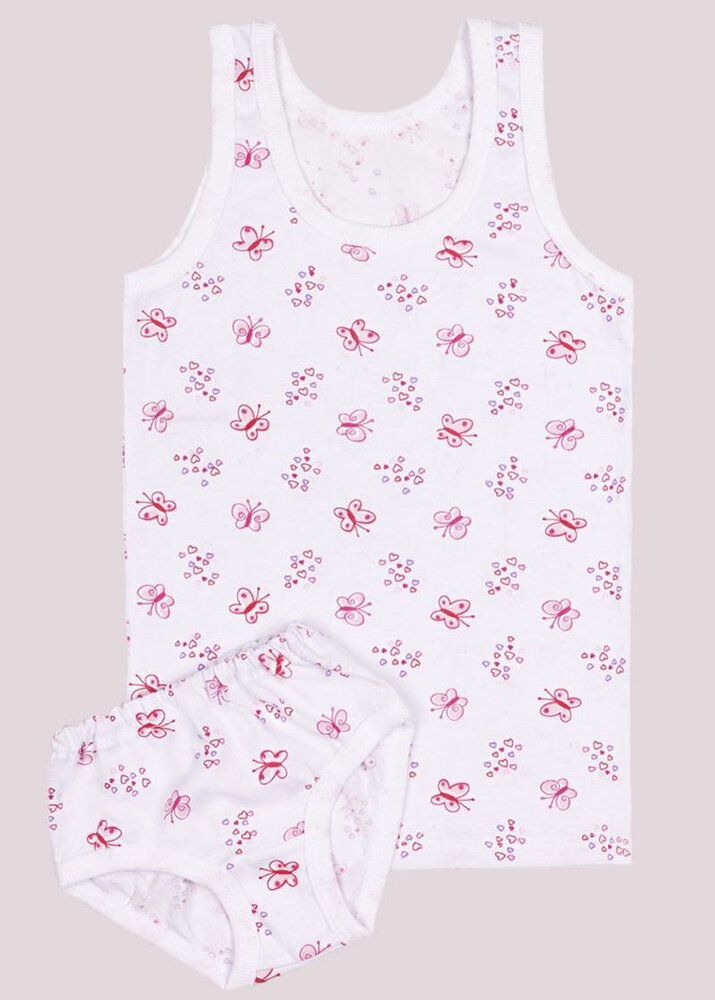 Комплект для дівчаток майка + труси (від 116см до 122см зріст)