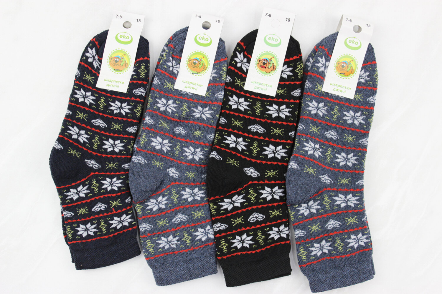 Шкарпетки дитячі махрові (18 розмір)