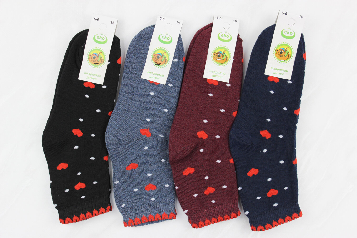 Шкарпетки дитячі махрові (16 розмір)