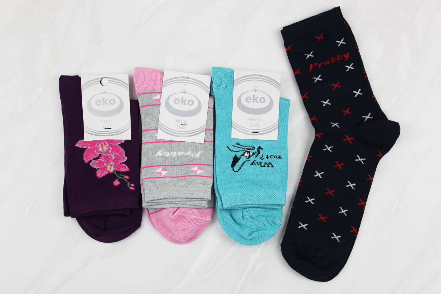 Шкарпетки жіночі всесезонні (23-25р)