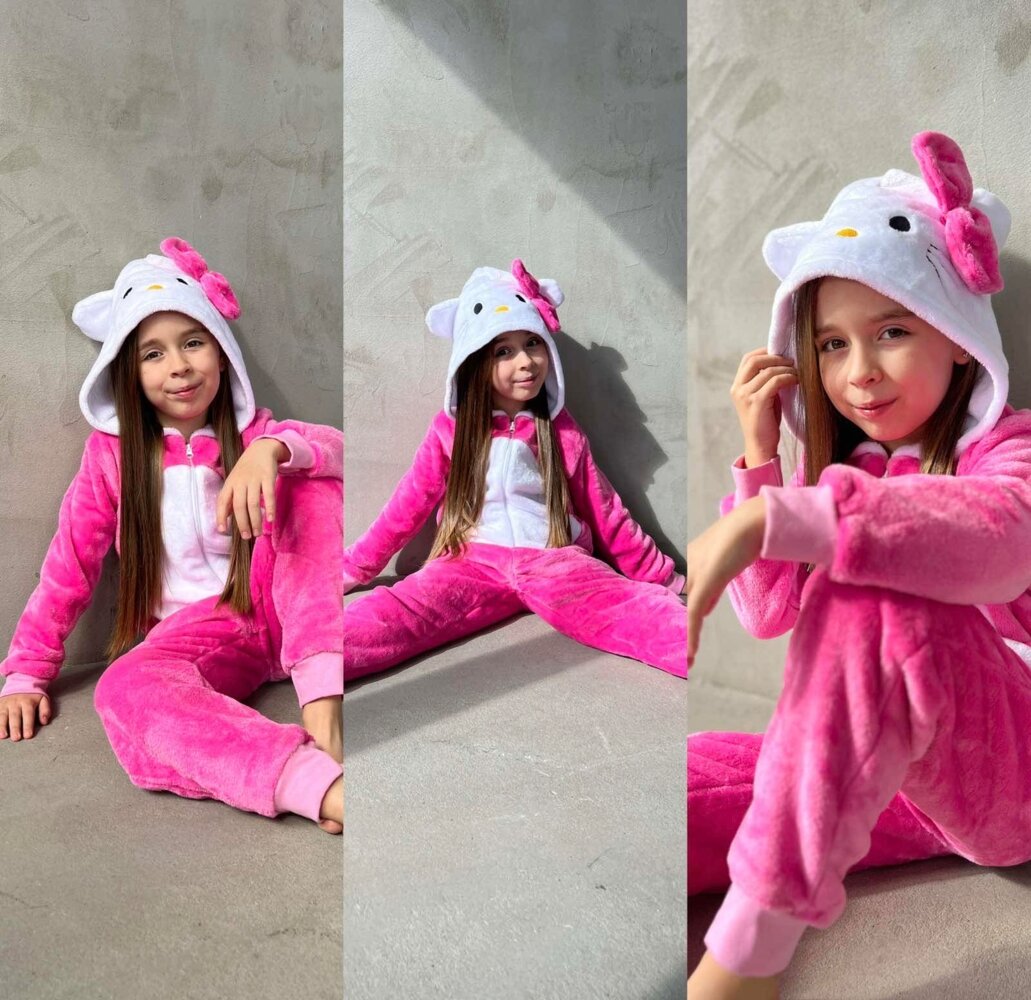 Кігурумі дитячий Хелоу Кітті (від 90см до 110см зріст)