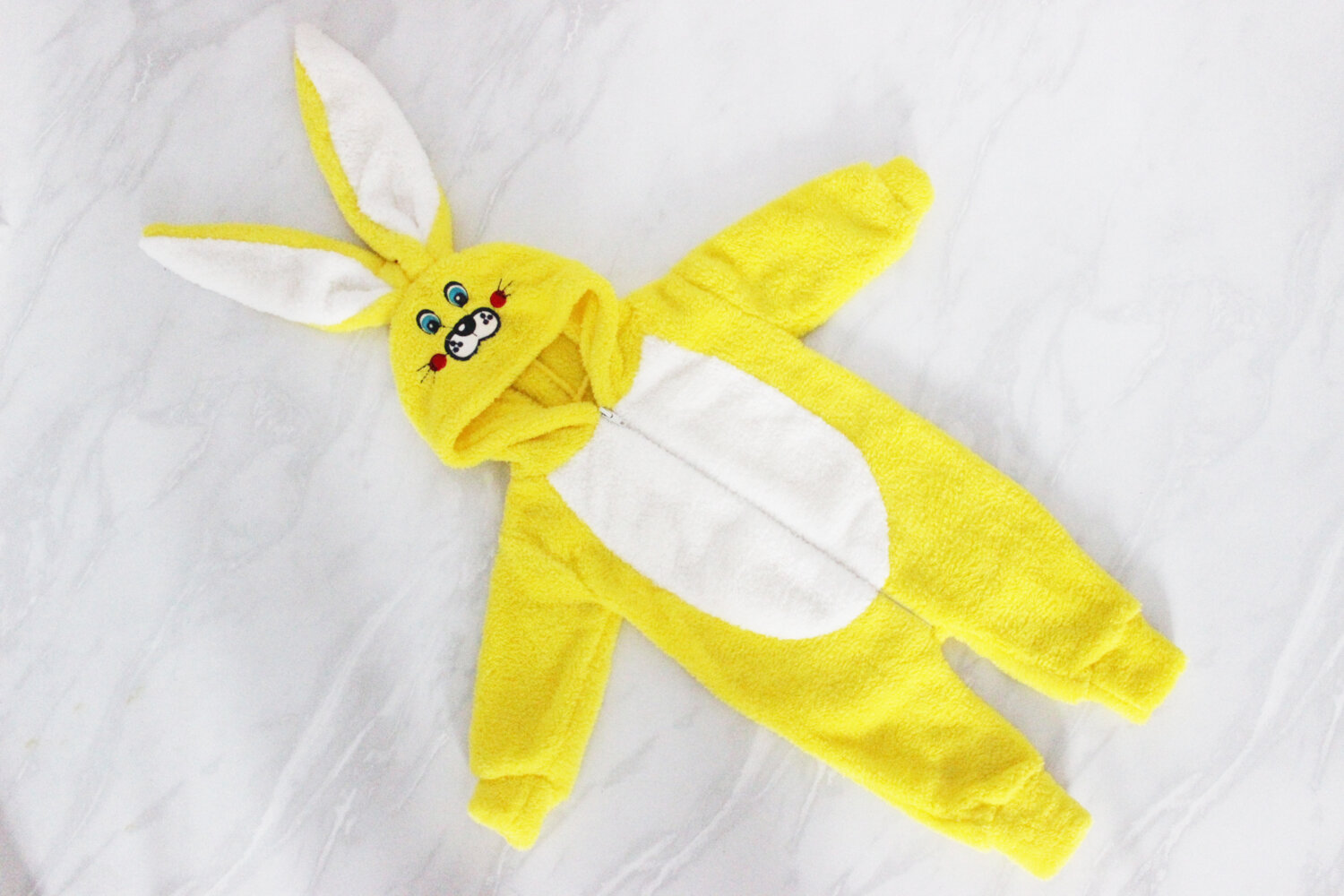 Кигуруми детский Зайка (от 68см до 105см рост)