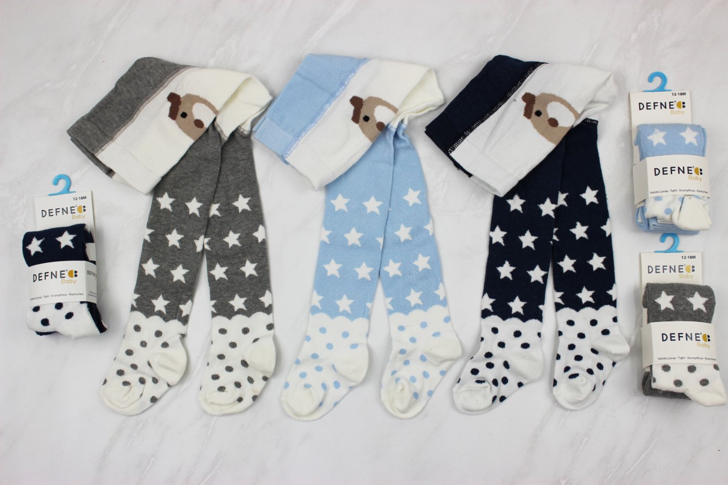 Колготи всесезонні на памперс (від 0 до 24 місяців)