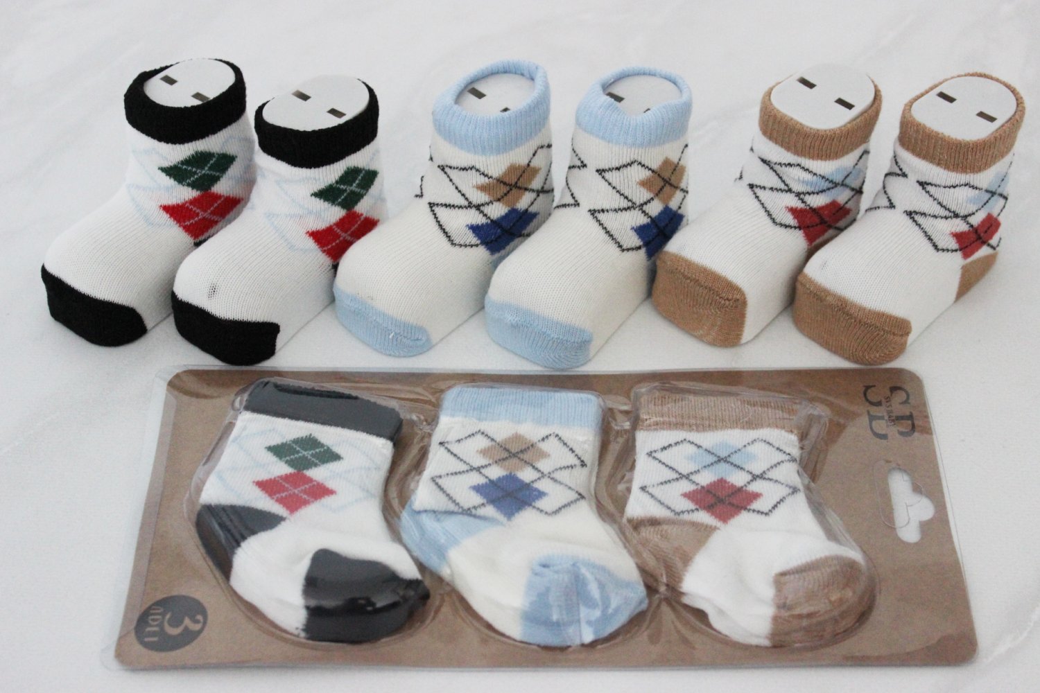 Шкарпетки дитячі всесезонні Туреччина (0-6 міс)