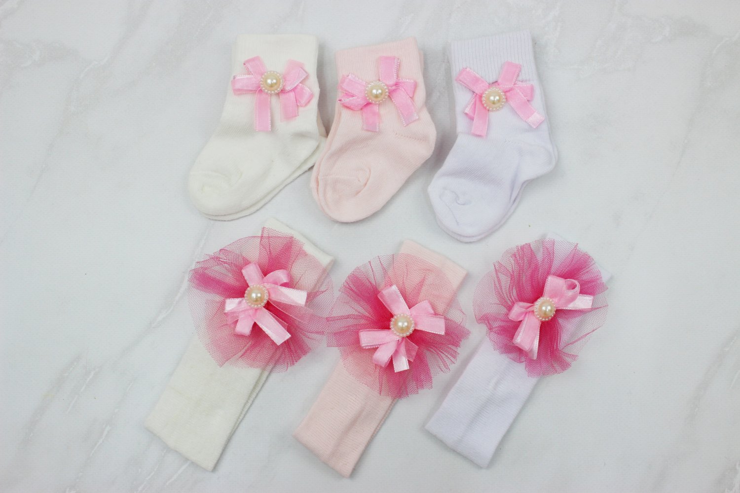 Шкарпетки і повязка дитяча Туреччина (0-6 міс)